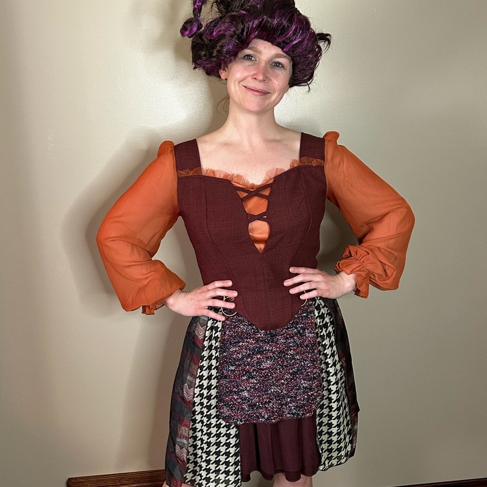 Mary Sanderson Costume and Wig Disney - Adult Medium